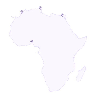 continent afrique map anywr